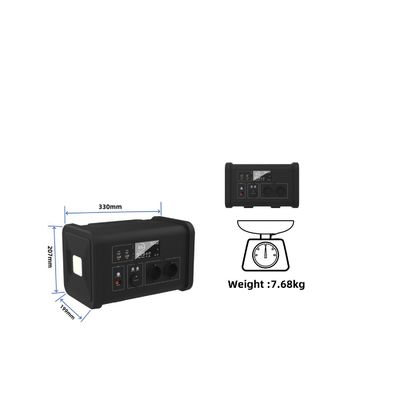 700W/537.6wh Φορητό σταθμό ηλεκτρικής ενέργειας για κατασκήνωση και ελαφριά πηγή ενέργειας