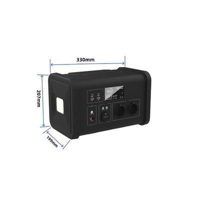 700W/537.6wh Φορητό σταθμό ηλεκτρικής ενέργειας για κατασκήνωση και ελαφριά πηγή ενέργειας
