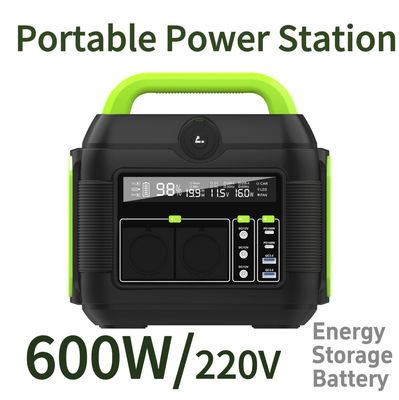 600W Camping Portable Power Bank Docking Charging Station για παροχή ενέργειας έκτακτης ανάγκης