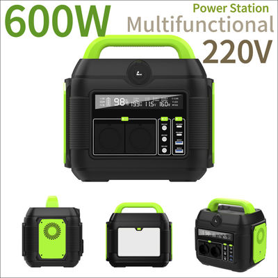 Φορητός σταθμός ηλεκτρικής ενέργειας 600W για κάμπινγκ και εξωτερικές ανάγκες φόρτισης