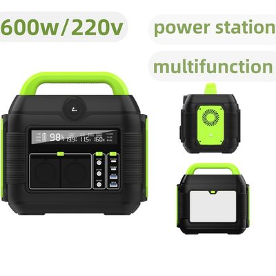 Μεταφορτωτής ηλιακός γεννήτης 600W για κινητό σταθμό ηλεκτρικής ενέργειας S6 επαναφορτιζόμενος και ελαφρύς