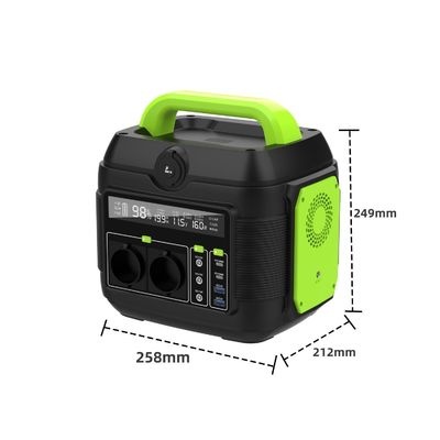 Μεταφορτωτής ηλιακός γεννήτης 600W για κινητό σταθμό ηλεκτρικής ενέργειας S6 επαναφορτιζόμενος και ελαφρύς