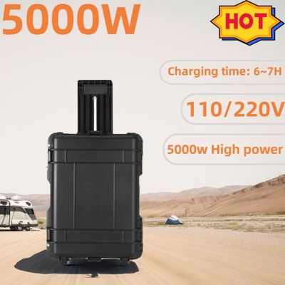 4800wh Ηλιακή γεννήτρια ονομαστικής ισχύος για ανανεώσιμες πηγές ενέργειας Φορητή αποθήκευση ενέργειας