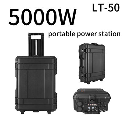 3600W Ηλιακή γεννήτρια για το σπίτι 5000W Γρήγορη φόρτιση Ηλεκτρική γεννήτρια μπαταρίας λιθίου