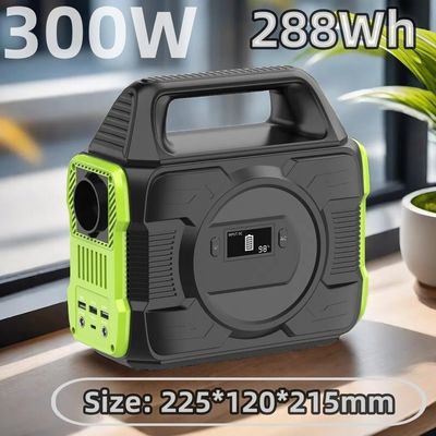Πολυπροτύπου 300W φορητό σταθμό ηλεκτρικής ενέργειας για κατασκήνωση εξατομικευμένο αίτημα