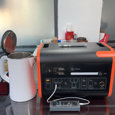 220V καθαρό κύμα sinus LiFePO4 μπαταρία ηλιακή γεννήτρια 2048wh σε αναμονή αποθήκευση ενέργειας 2200W φορητό σταθμό ηλεκτρικής ενέργειας