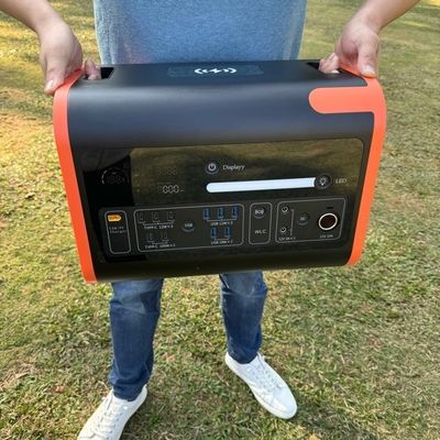 220V καθαρό κύμα sinus LiFePO4 μπαταρία ηλιακή γεννήτρια 2048wh σε αναμονή αποθήκευση ενέργειας 2200W φορητό σταθμό ηλεκτρικής ενέργειας