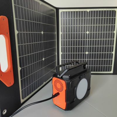 Ελαφριά ηλιακή γεννήτρια 200W με χαμηλό ρυθμό εκφόρτισης και χωρητικότητα μπαταρίας 48000mAh