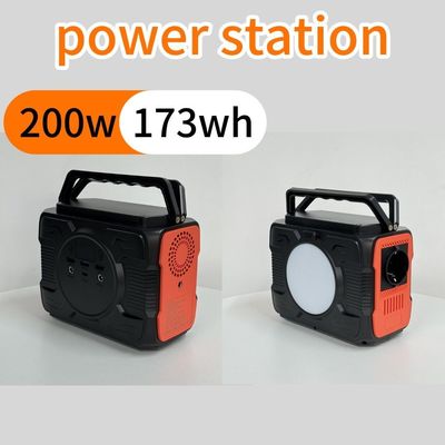 110V/220V φορητό σταθμό ηλεκτρικής ενέργειας 200W κινητή ηλιακή γεννήτρια