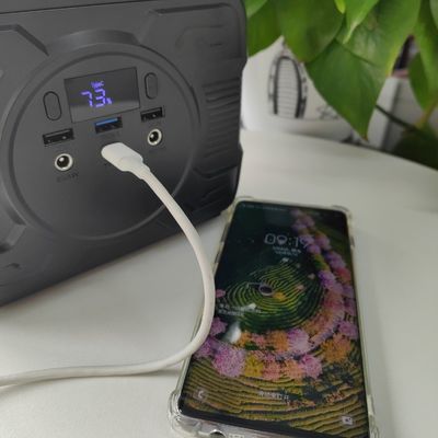 110V/220V φορητό σταθμό ηλεκτρικής ενέργειας 200W κινητή ηλιακή γεννήτρια