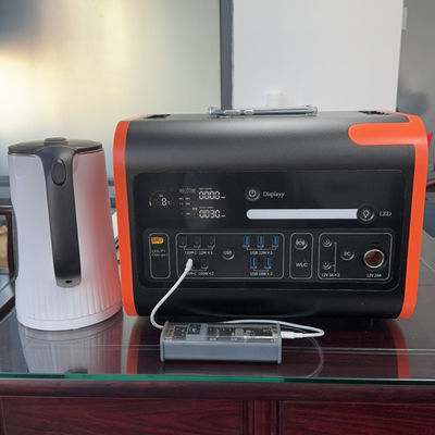 2200W Lifepo4 φορητό σταθμό ηλεκτρικής ενέργειας 2048wh LiFePO4 ηλιακή γεννήτρια
