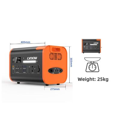 2200W Lifepo4 φορητό σταθμό ηλεκτρικής ενέργειας 2048wh LiFePO4 ηλιακή γεννήτρια