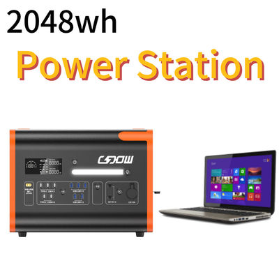 Ηλιακή γεννήτρια 2200W 2500W Ηλιακά πάνελ με φορητό σταθμό ηλεκτρικής ενέργειας Η πηγή ενέργειας σας