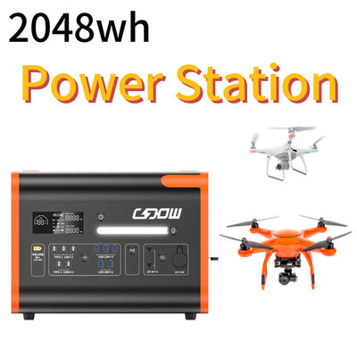 Ηλιακή γεννήτρια 2200W 2500W Ηλιακά πάνελ με φορητό σταθμό ηλεκτρικής ενέργειας Η πηγή ενέργειας σας