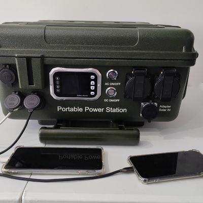 Μεταφορέα κινητής ενέργειας μεγάλης χωρητικότητας 6048Wh ηλιακή γεννήτρια εξωτερικό οικογενειακό σταθμό ηλεκτροπαραγωγής έκτακτης ανάγκης
