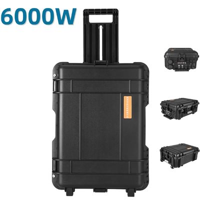 3000W 4000W 5000W 6000W Σπίτι Εφεδρικό Εφεδρικό Σταθμό Ενέργειας με Τερνική μπαταρία λιθίου