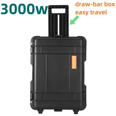 6000W LiFePO4 μπαταρία Πάνω ισχύς 4000W 7000W Εξωτερικό κάμπινγκ Κινητό σταθμό ηλεκτρικής ενέργειας