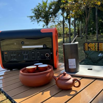 Καθαρός μετατροπέας κυμάτων 2200W Λιθίου σιδήρου φωσφορικού γεννήτρια έκτακτης ανάγκης για φορητό