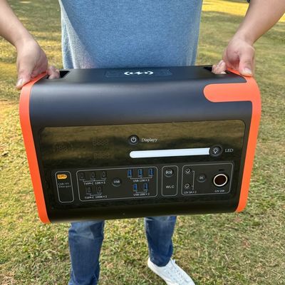2000W 2200W Ηλιακός κινητός ηλεκτροπαραγωγός φορητός σταθμός ηλεκτρικής ενέργειας για εξωτερική εργασία