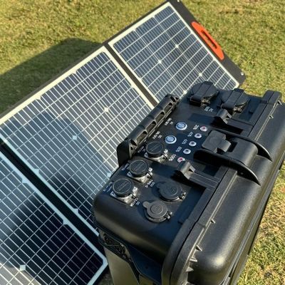 LT-40 LiFePO4 4000W φορητός ηλιακός γεννήτης για ηλεκτρικό σταθμό σπιτιού / κατασκηνώματος 110V/220V