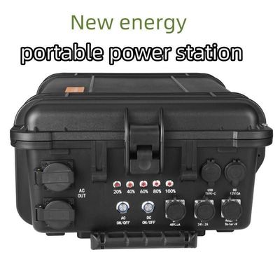 ΑΕ καθαρό κύμα sinus 6000W φορητό σταθμό ηλεκτρικής ενέργειας για υπαίθρια κάμπινγκ φωτογραφία drone