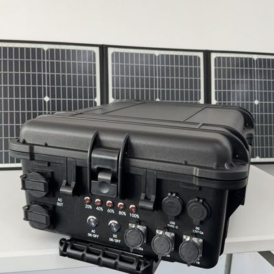 6-7h Χρόνος φόρτισης Συσκευή μπαταρίας LiFePO4 για κατασκήνωση CPAP Αυτοκίνητο RV Ηλιακή γεννήτρια 4000W