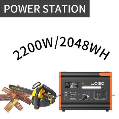 1500W φορητή κινητή γεννήτρια Ηλιακό σταθμό ηλεκτρικής ενέργειας γρήγορη φόρτιση αδιάλειπτη παροχή ενέργειας