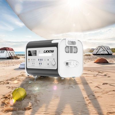 4400W Ηλεκτρική μονάδα αναμονής με φορητή μπαταρία και ηλιακά πάνελ για ενέργεια
