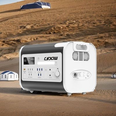 2200W Υψηλής ισχύος φορητός σταθμός παραγωγής LiFePO4 για κύρια και ηλιακές λύσεις
