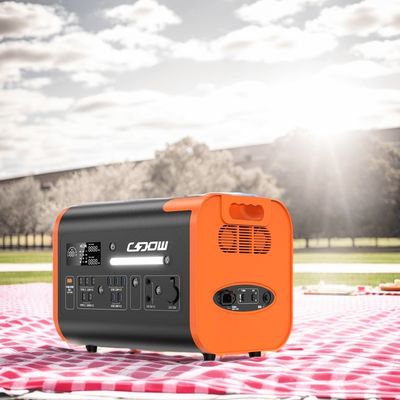 2000W φορητό σταθμό ηλεκτρικής ενέργειας LiFePO4 ασφαλή αποθήκευση μπαταρίας με ηλιακή φόρτιση και κύρια
