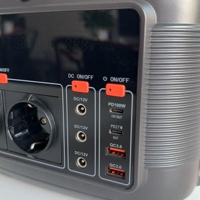 Φορητός σταθμός ηλεκτρικής ενέργειας 600W 150W 200W 300W γεννήτης Ηλιακά πάνελ για κατασκήνωση και σπίτι