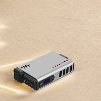 150W φορητό σταθμό ηλεκτρικής ενέργειας ανακυκλώσιμο και γρήγορη φόρτιση σε αναμονή Αποθήκευση ηλιακής ενέργειας