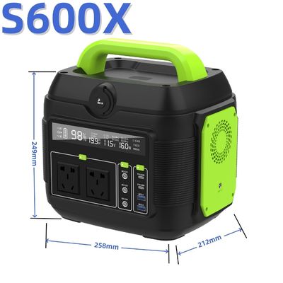 600W μπαταρία λιθίου MPPT Καμπινγκ Ηλιακό φορτιστή με άμεση USB DC AC έξοδο 110V 220V