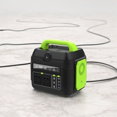 600W Αποθήκευση ενέργειας Επείγουσα κινητή τροφοδοσία με 300W 200W μπαταρία και υγρή κρυστάλλινη οθόνη