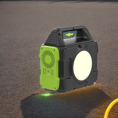 300W φορητό ενεργειακό σταθμό ηλεκτρικής ενέργειας μπαταρία ιόντων λιθίου ηλιακό μπαλκόνι αποθήκευση ενέργειας
