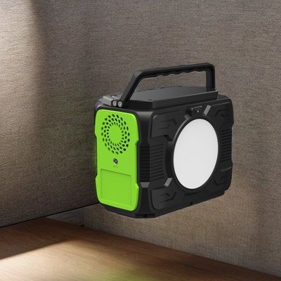 Ηλιακό πάνελ 200W Κέντρο ηλεκτροπαραγωγής έκτακτης ανάγκης Φορητή αποθήκευση ενέργειας για εξωτερικές δραστηριότητες