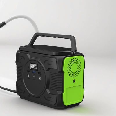 200W εξωτερικός κινητός σταθμός ηλεκτρικής ενέργειας με μπαταρία λιθίου χωρητικότητας και ηλιακό φορτιστή
