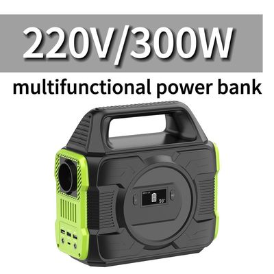 Ανακυκλώσιμο 110V 220V 300W φορητό σταθμό ηλεκτρικής ενέργειας Ηλιακή γεννήτρια