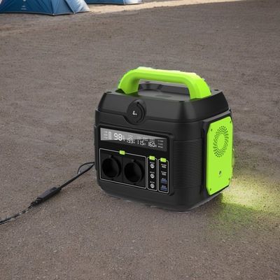 Μεταφορτώσιμο 600W εξωτερικό κινητό σταθμό αποθήκευσης ενέργειας για ηλιακή φόρτιση drone RV