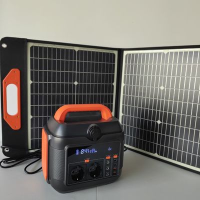 S6 600W κινητή ισχύς Ηλιακό σταθμό παραγωγής ενέργειας με μπαταρία λιθίου και έξοδο κυμάτων sinus