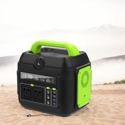 600W Μεταφορτωτή εξωτερική γεννήτρια έκτακτης ανάγκης για το σπίτι με εξαφανιζόμενη μπαταρία