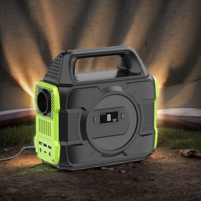 288wh φορητό σταθμό ηλεκτρικής ενέργειας με 300W καθαρό μετατροπέα κυμάτων sinus και μπαταρία λιθίου