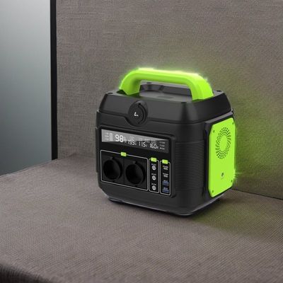 Φορητός γεννήτης ηλιακών κυψελών 600W Πολυλειτουργικός σταθμός ηλεκτρικής ενέργειας για περιπέτειες στο εξωτερικό