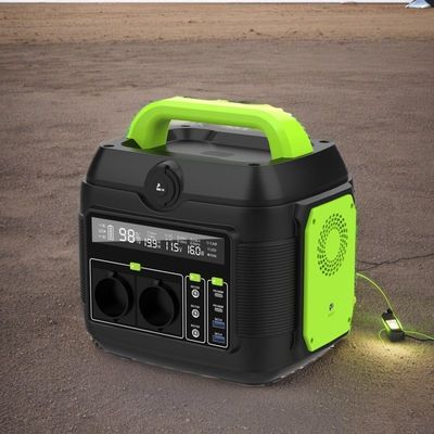 Φορητός γεννήτης ηλιακών κυψελών 600W Πολυλειτουργικός σταθμός ηλεκτρικής ενέργειας για περιπέτειες στο εξωτερικό