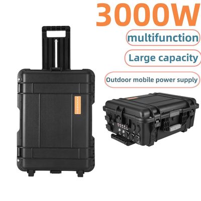 3000W LiFePO4 μπαταρία φορητό σταθμό ηλεκτρικής ενέργειας 2024 τιμή μπαταρία αφαιρούμενη μπορεί να μην
