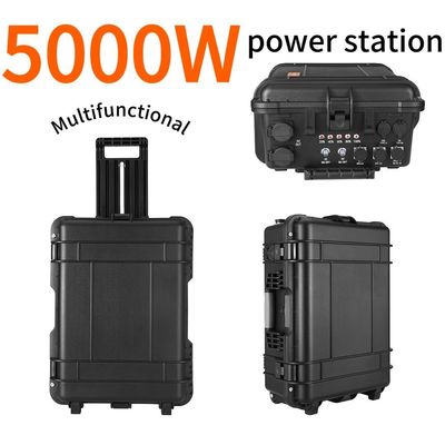5000W Καμπινγκ ηλιακή γεννήτρια Power Bank φορητό σταθμό ηλεκτρικής ενέργειας με αναδιπλούμενο ηλιακό πάνελ