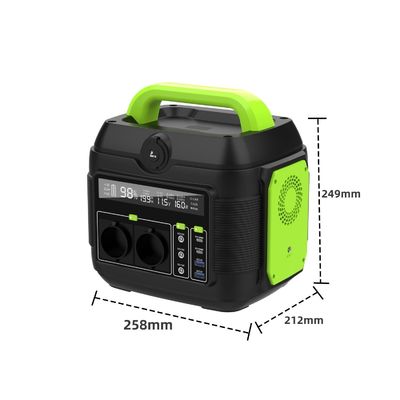 Un AC Socket 600W επαναφορτιζόμενο φωτισμό φορητό κινητό σταθμό ηλεκτρικής ενέργειας ηλιακή γεννήτρια