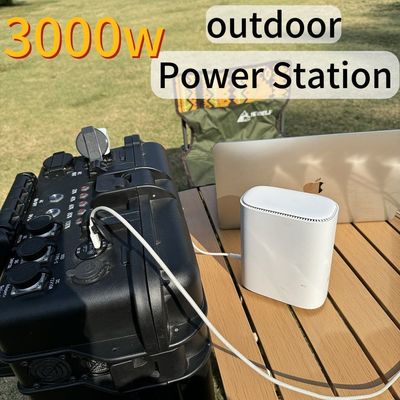 3kw φορητό σταθμό ηλεκτρικής ενέργειας λιθίου σιδήρου φωσφορικού για την προστασία της λειτουργίας γωνιακής γραμμής