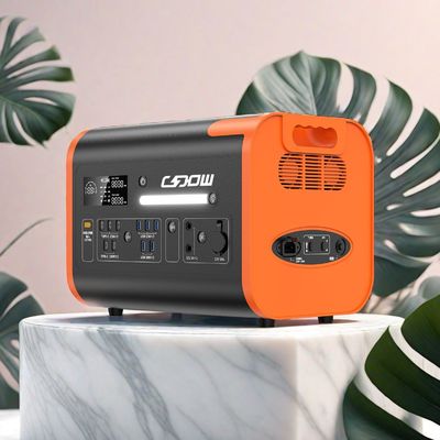 Εξωτερική κατασκήνωση Generator αποθήκευσης ενέργειας έκτακτης ανάγκης 2200W ισχύς εξόδου 2048wh χωρητικότητα