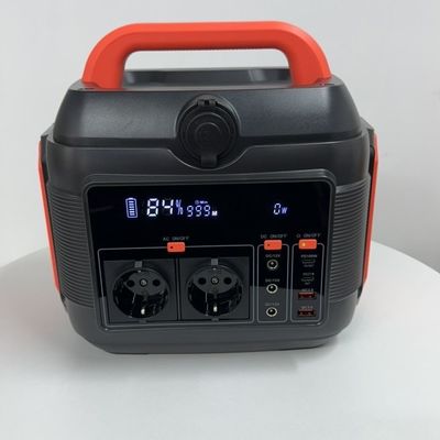 Αποκαλύψτε υγρή κρυστάλλινη οθόνη 600W φορητή ηλιακή γεννήτρια για αυτοκίνητο και εξωτερικό S6